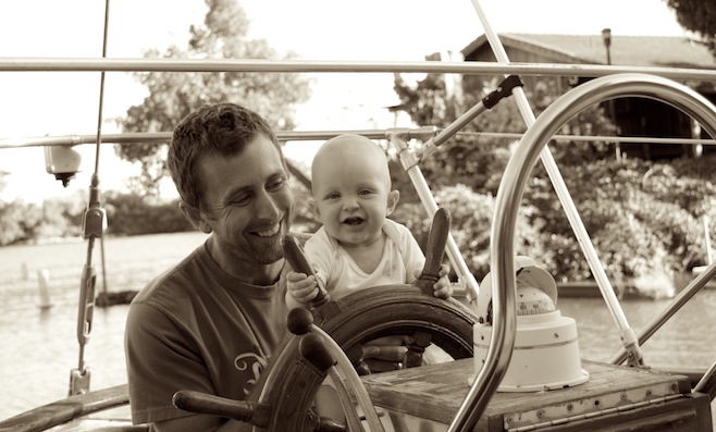 Ouest at the wheel